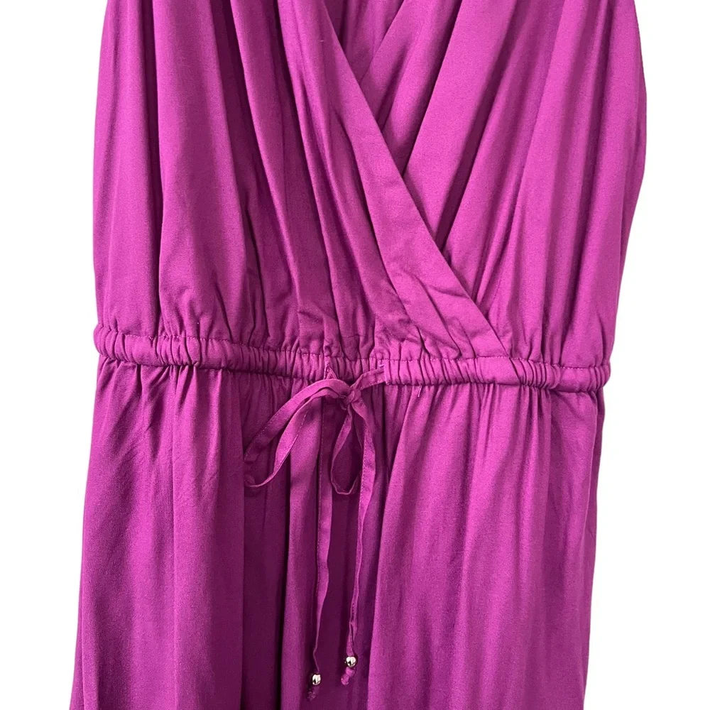 Swimsuits for All Women’s Surplice Coverup Maxi Dress 14/16 - Picture 4 of 10